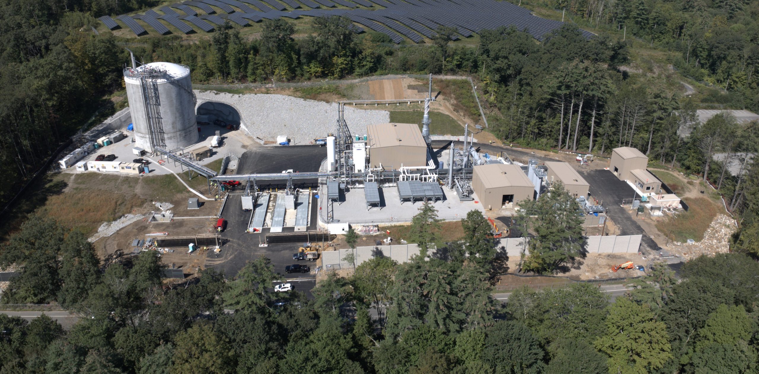 ZAP Engineering EPC LNG liquefaction, storage, and truck loadout facility — Massachusetts