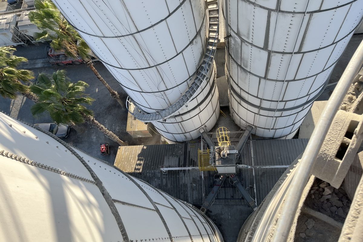 ZAP Engineering 3D laser scan of a bulk material distribution terminal — California