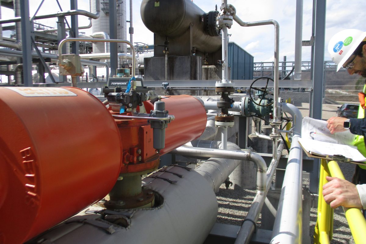 ZAP Engineering relief and flare system study at a cryogenic gas processing complex — West Virginia